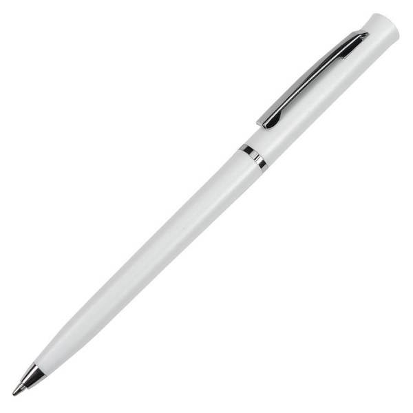 Ручка шариковая  N10, белый, пластик
