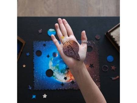 Деревянный пазл "Earth"