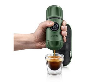Ручная мини-кофемашина (WACACO Nanopresso) WCCMSGR (Ручная мини-кофемашина цв. Moss Green) Ручная мини-кофемашина (WACACO Nanopresso) WCCMSGR (Ручная мини-кофемашина цв. Moss Green)
