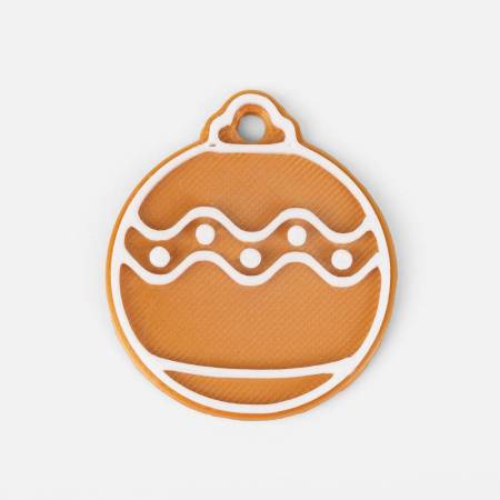 Мини-подвеска «Пряник», звездочка