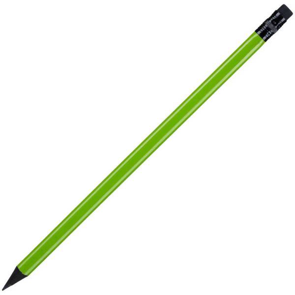 Карандаш простой Triangle Black с ластиком