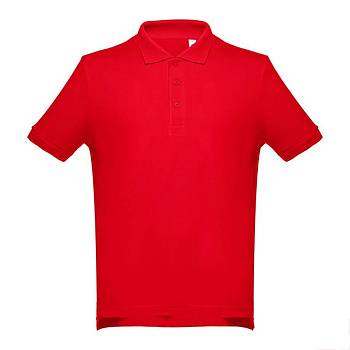 Рубашка-поло мужская ADAM, красный, 3XL, 100% хлопок, плотность 195 г/м2 Рубашка-поло мужская ADAM, красный, 3XL, 100% хлопок, плотность 195 г/м2