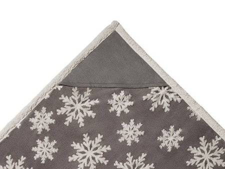 Плед Snowflake новогодний