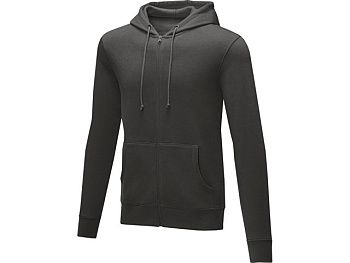 Мужская толстовка на молнии Theron, storm grey Мужская толстовка на молнии Theron, storm grey