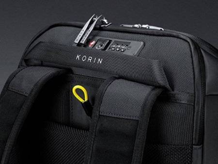 Антикражный бизнес рюкзак FlipPack для ноутбука 15.6", черный