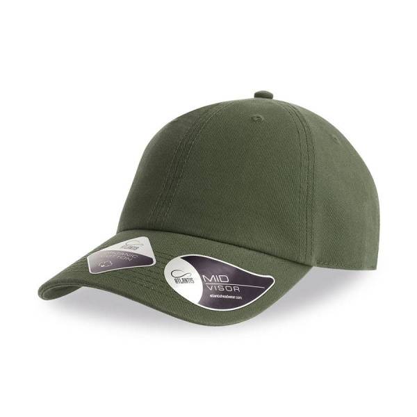 Бейсболка FRASER, 6 клиньев, 100% органический хлопок, цельнометаллическая пряжка