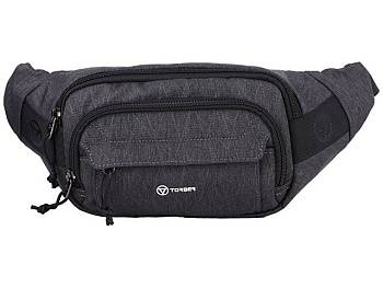 Сумка на пояс TORBER, серый, полиэстер