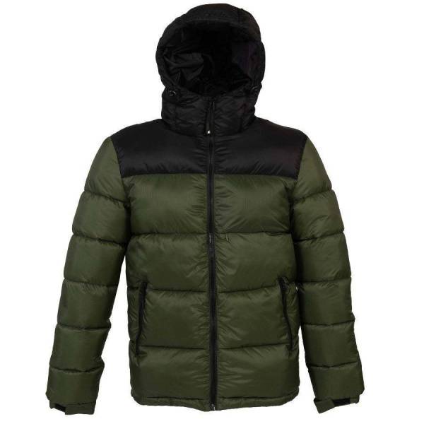 Куртка мужская "SIBERIA", камуфляж серый, чёрный, S, 100% нейлон 40г/м2