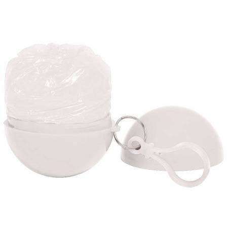 Дождевик "Promo", белый, универсальный размер, D=6,3 см, полиэтилен