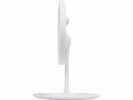 Косметическое зеркало с LED-подсветкой "Beautific", белый