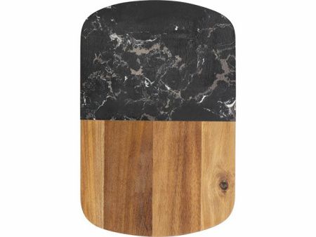 Набор для сыра в подарочной коробке из акации и мрамора "Date"