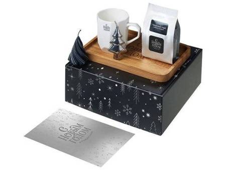 Подарочный набор «Re:Hearth»  с кружкой, подносом, свечой и чаем