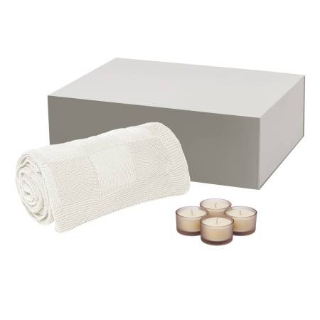 Подарочный набор Sento, Fado, бежевый (свеча