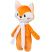 Мягкая игрушка Beastie Toys, лисенок с белым шарфом