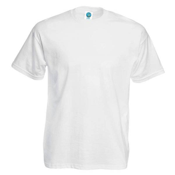 Футболка бесшовная "Start", белый_XS,  100% х/б