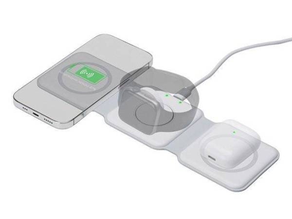 Беспроводное зарядное устройство 3-в-1 «Road», 15 Вт