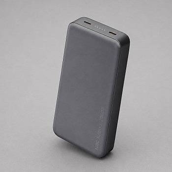 Внешний АКБ NRG Turbo S 20000 mAh, 20Вт, графит, Deppa