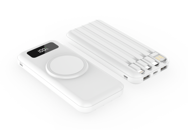 Внешний аккумулятор Authority с беспроводной зарядкой, 10000 Mah