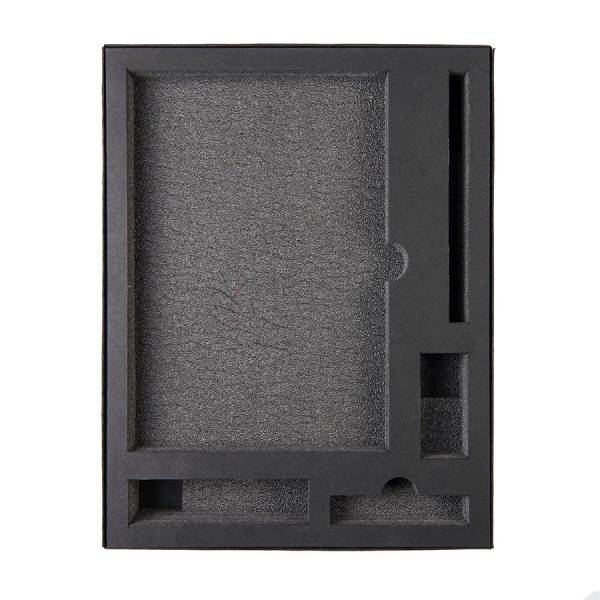 Коробка "Tower", сливбокс, размер 20*29*4.5 см, картон черный