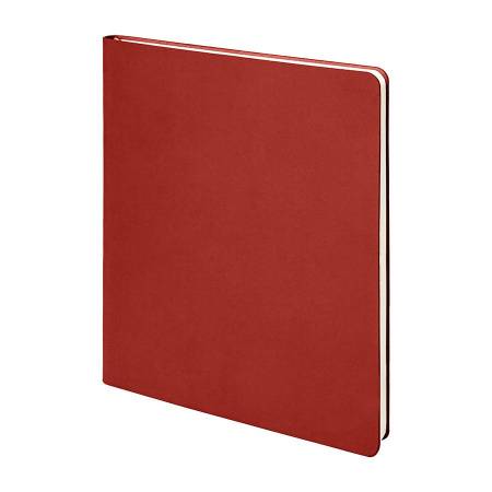 Бизнес-блокнот "Cubi", 150*180 мм, белый, кремовый форзац, мягкая обложка