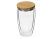 Стакан Batur с двойными стенками и бамбуковой крышкой, 450 мл