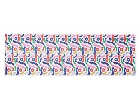 Полотенце из микрофибры с возможностью полноцветной сублимационной печати с одной стороны  30*100 см