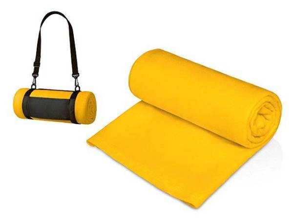 Плед «Нежность» с ремешком на плечо