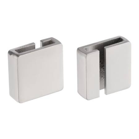 Квадратный шильдик на резинку Direct