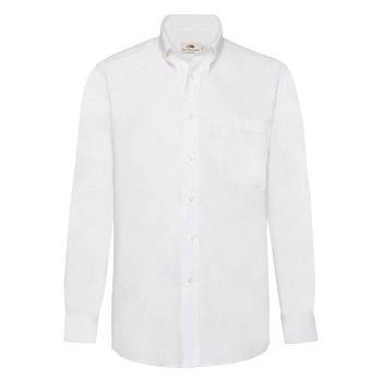 Рубашка "Long Sleeve Oxford Shirt", белый_XL, 70% х/б, 30% п/э, 130 г/м2 Рубашка "Long Sleeve Oxford Shirt", белый_XL, 70% х/б, 30% п/э, 130 г/м2