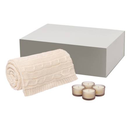 Подарочный набор Sento, Fado, бежевый (свеча
