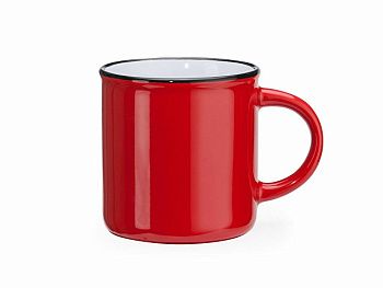 Кружка керамическая JACK, 300 мл, красный Кружка керамическая JACK, 300 мл, красный