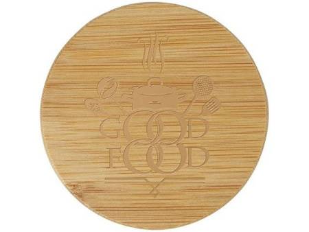 Чайник Zen с ситечком и бамбуковой крышкой - Прозрачный