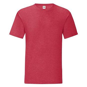 Футболка мужская “Iconic T“, красный меланж S, 52% х/б, 48% п/э, 150 г/м2 Футболка мужская “Iconic T“, красный меланж S, 52% х/б, 48% п/э, 150 г/м2