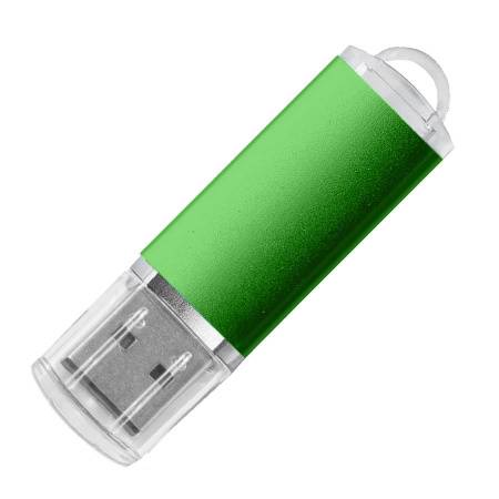 USB flash-карта ASSORTI (32Гб), зеленая, 5,8х1,7х0,8 см