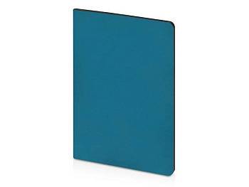 Бизнес-тетрадь А5 "Pragmatic Contrast", 40 листов в клетку, морская волна с черным срезом