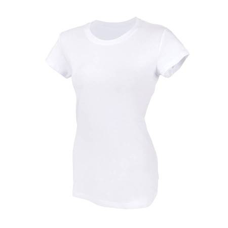 Футболка женская   "Ритейл" белый_XS, 92% хлопок 8% лайкра