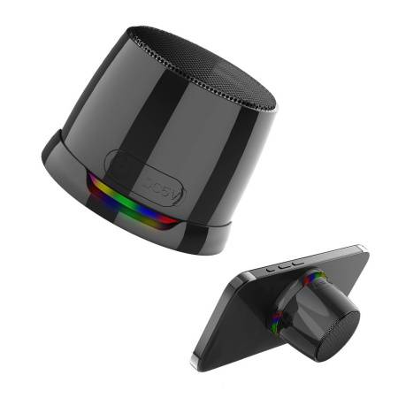 Магнитная беспроводная Bluetooth колонка-подставка Wave 5W, черная