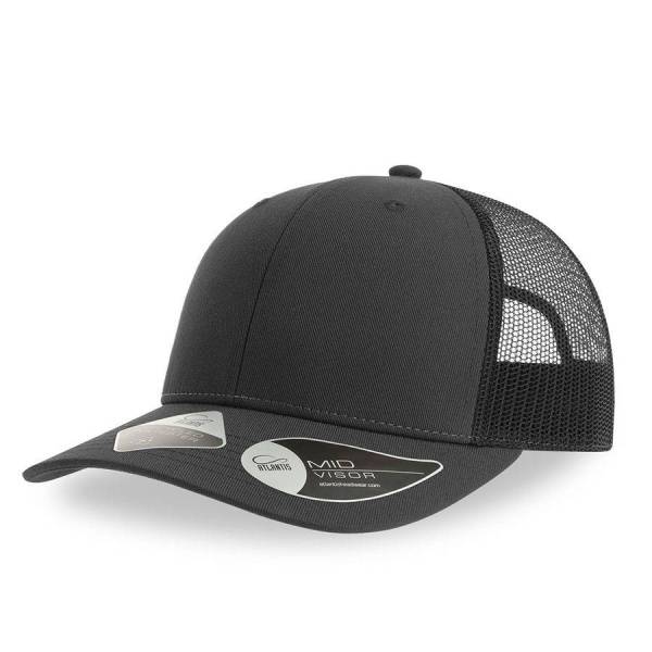 Бейсболка BRYCE, 6 клиньев, сетка,  100 % переработанный полиэстер, застежка