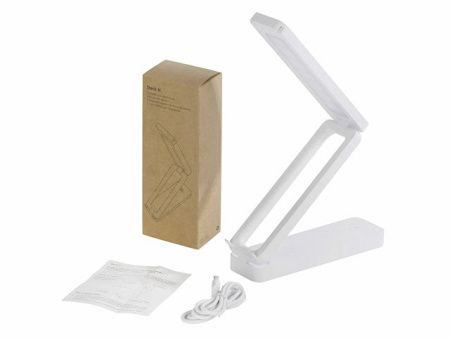 Складывающаяся настольная LED лампа "Stack N", 3 Вт, белый