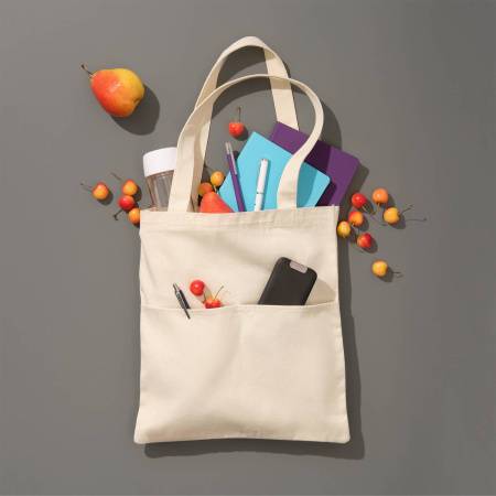 Сумка для покупок Tessa NEO, 100% хлопок, 260 г/м2, 35*40 cм, ручки 60х3 см