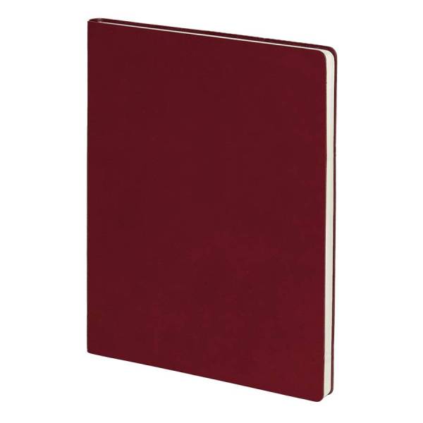 Бизнес-блокнот "Biggy", B5 формат, бирюзовый, серый форзац, мягкая обложка