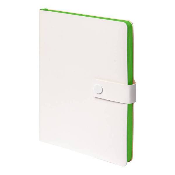 Ежедневник недатированный Stellar, А5, белый, кремовый блок