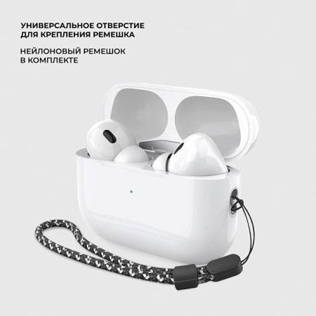Беспроводные наушники с микрофоном Air Pro 2 ANC, TWS, BT 5.3, 300 мАч, ANC, QI, белый, Deppa