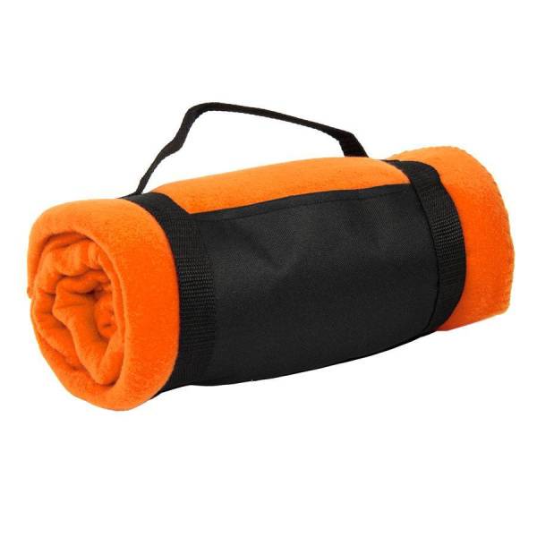 Плед "Color", желтый, 130х150 см, флис 200 гр/м2, шелкография