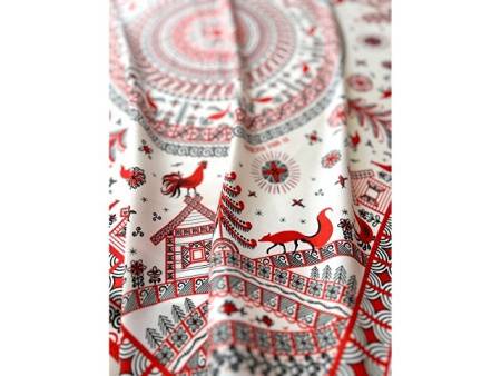 Платок "Мезенская роспись"