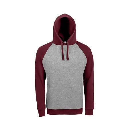 Толстовка "Seattle", белый/темно-синий_XS, 80% х/б, 20% п/э