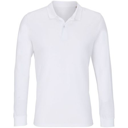 Футболка поло унисекс с длинным рукавом Planet LSL