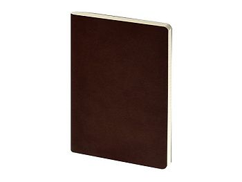Бизнес тетрадь А5 "Megapolis flex" 60 л. soft touch клетка, коричневый Бизнес тетрадь А5 "Megapolis flex" 60 л. soft touch клетка, коричневый