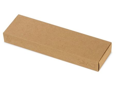 Футляр для 2 ручек из переработанного картона "Recycard", натуральный