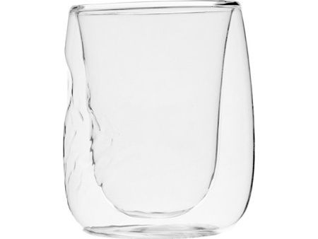 Кружка с двойными стенками и эффектом помятости "Mauna"